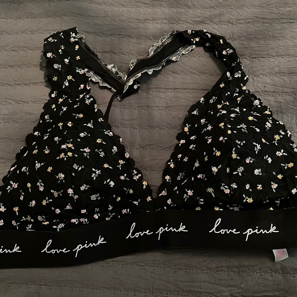 Love pink bralette